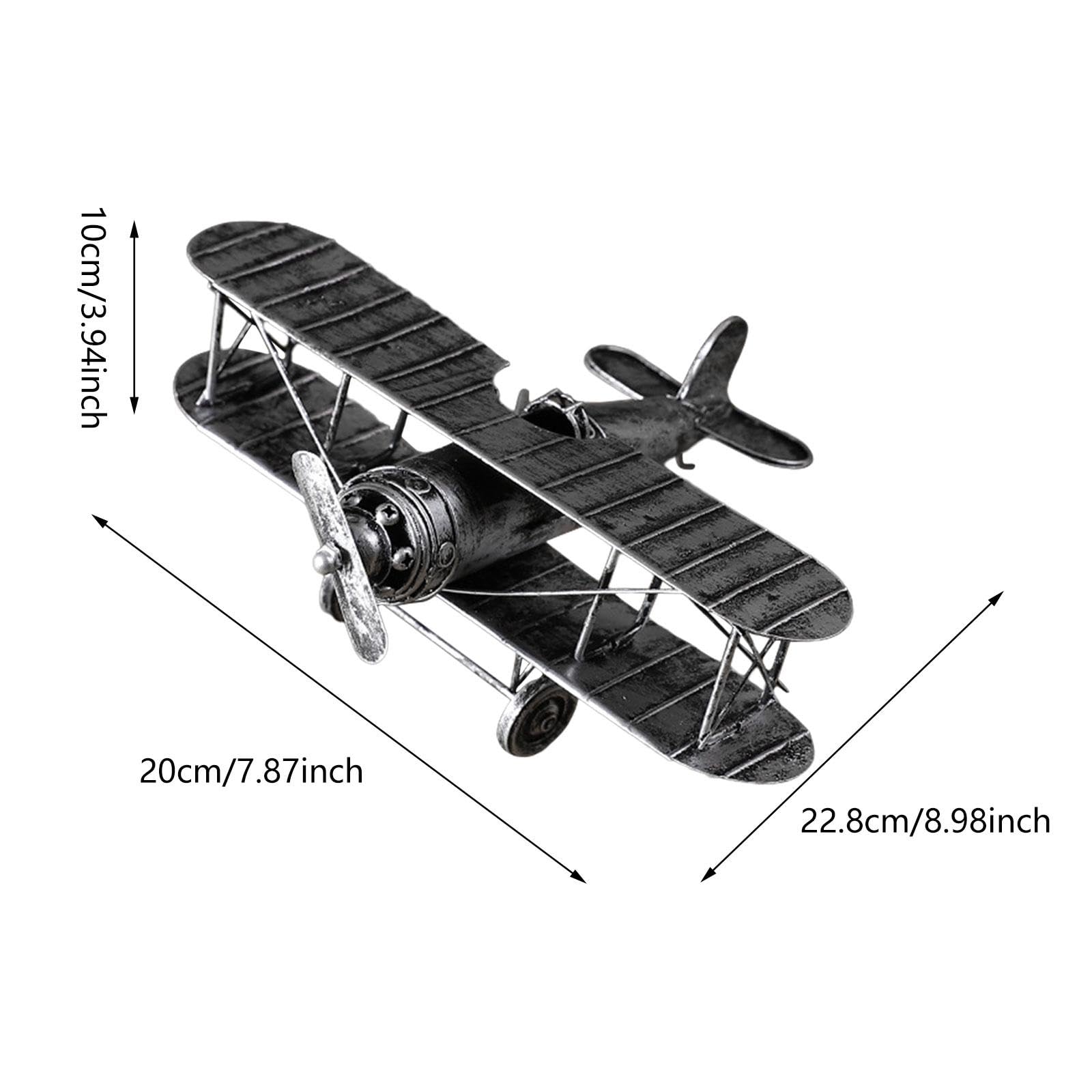Amazon | Generic 小型複葉機模型 ダイキャストメタル飛行機